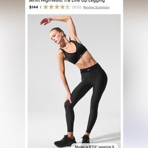 ALO Airlift Line Up Set (Leggings & Bra)